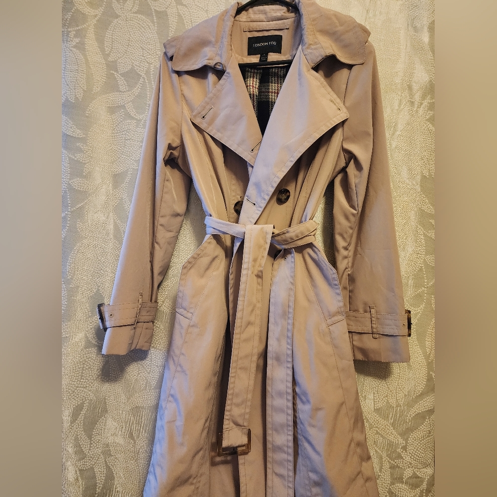London Fog Rain Trench Coat NWOT